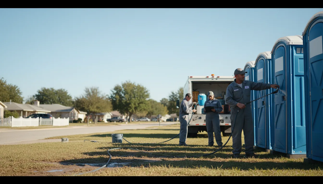 Long-Term Portable Toilet Rental in Bellevue, MI near me